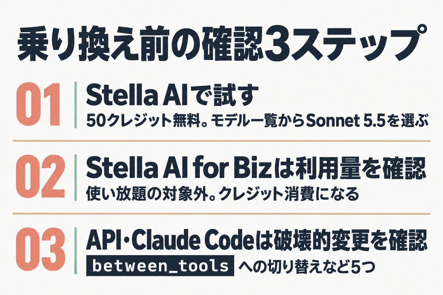 Sonnet 5.5へ乗り換える前の3つの確認事項